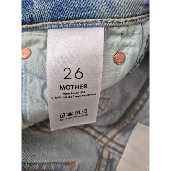 MOTHER Women's High Waisted Rider Skimp The Confession Jeans Size 26 - Picture 7 of 8